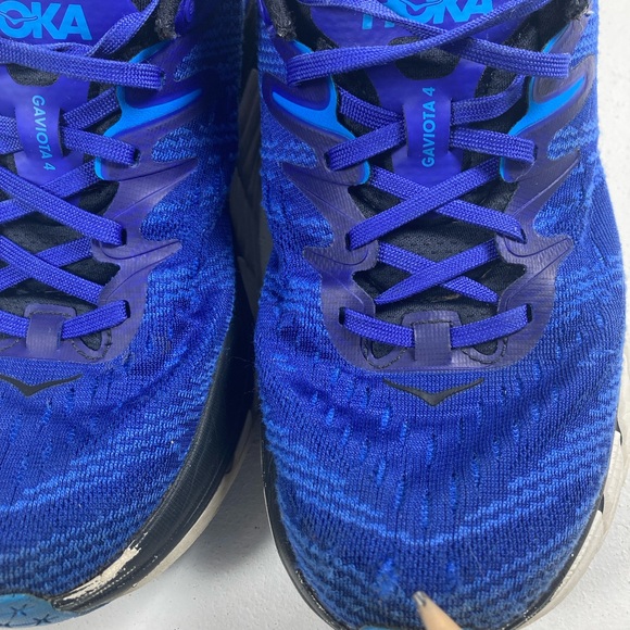 HOKA ONE ONE MEN'S GAVIOTA 4 BLUE SIZE 8 - Picture 4 of 15
